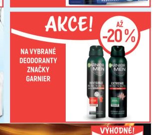 Garnier deodoranty