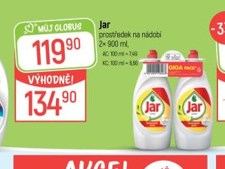 Jar prostředek na nádobí