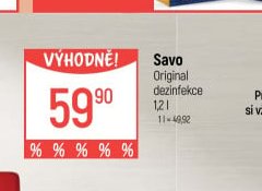 Savo Original dezinfekce