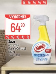 Savo univerzální dezinfekční sprej