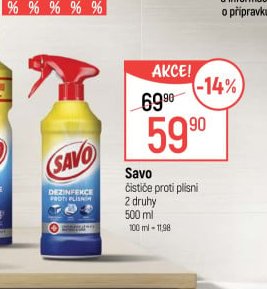 Savo čistič proti plísni