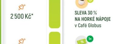 SLEVA 30 % NA HORKÉ NÁPOJE v Café Globus