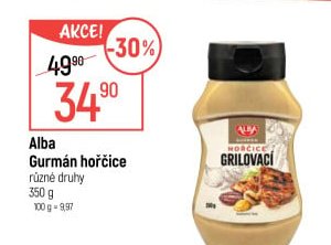Alba Gurmán hořčice