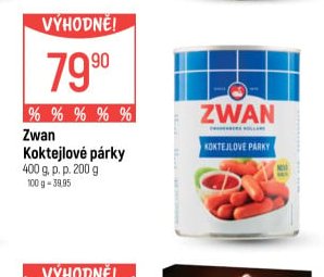 Zwan Koktejlové párky