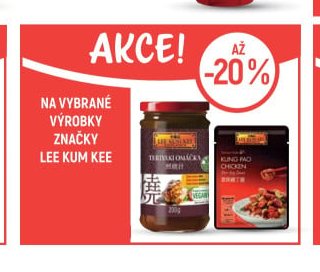 Na vybrané výrobky značky Lee Kum Kee