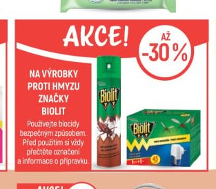 Biolit prostředky proti hmyzu