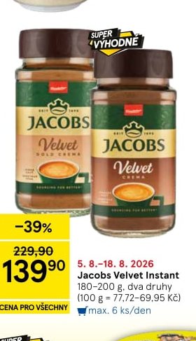 Jacobs Velvet Instant