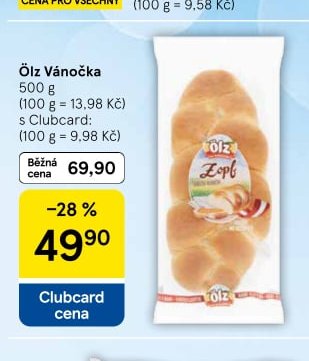Ölz Vánočka 500 g
