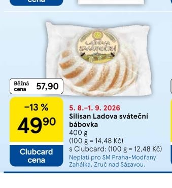 Silian Ladova sváteční bábovka 400 g