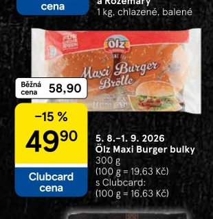 Ölz Maxi Burger bulky