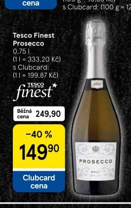 Tesco Finest Prosecco
