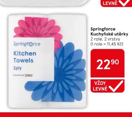 Springforce Kuchyňské utěrky
