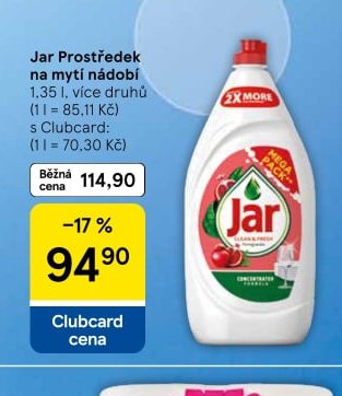 Jar Prostředek na mytí nádobí