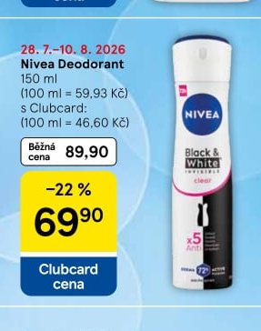 Nivea Deodorant