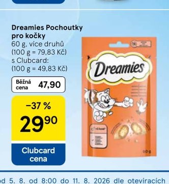 Dreamies Pochoutky pro kočky
