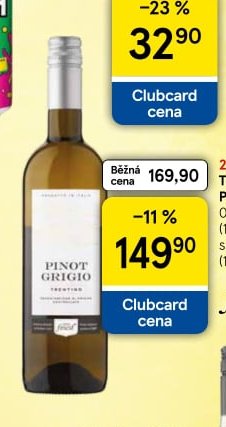 Tesco Finest Pinot Grigio