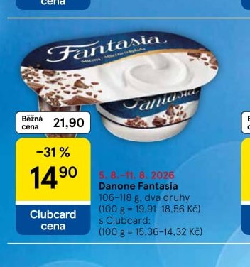 Danone Fantasia 106-118 g