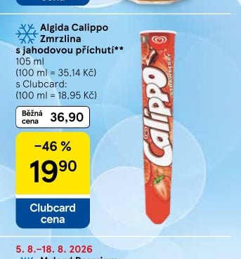 Algida Calippo zmrzlina 105 ml