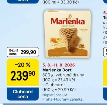 Marlenka Dort 800 g