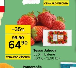 Tesco Jahody
