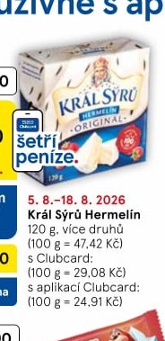 Král Sýrů Hermelín
