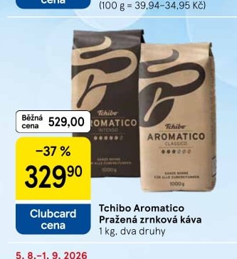 Tchibo Aromatico Pražená zrnková káva
