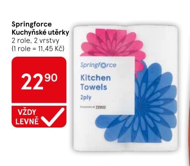 Springforce Kuchyňské utěrky