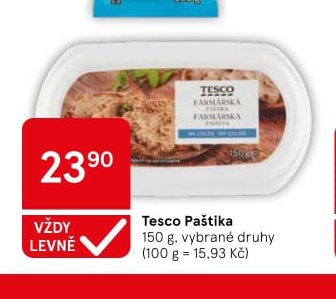 Tesco Paštika