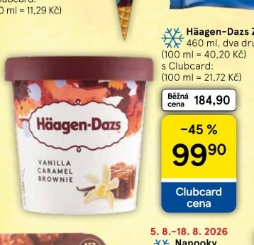 Häagen-Dazs Zmrzlina