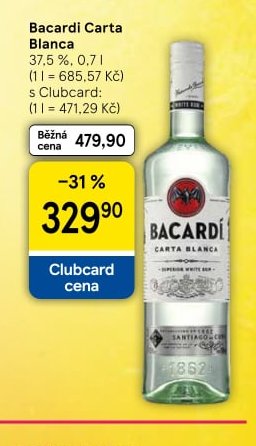 Bacardi Carta Blanca