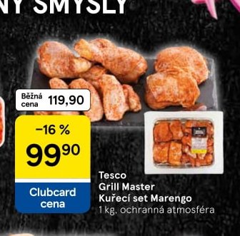 Tesco Grill Master Kuřecí set Marengo