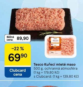 Tesco Kuřecí mleté maso