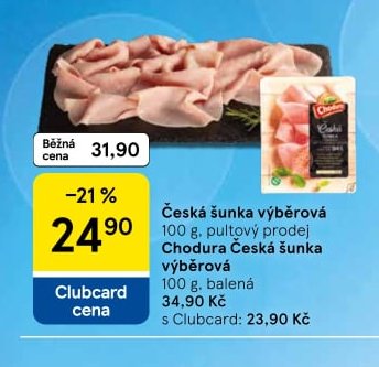 Česká šunka výběrová