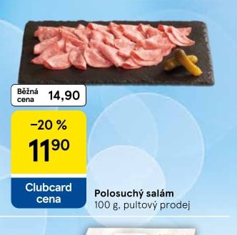 Polosuchý salám