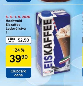 Hochwald Eiskaffee Ledová káva