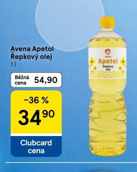 Avena Apetol Řepkový olej