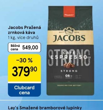 Jacobs Pražená zrnková káva