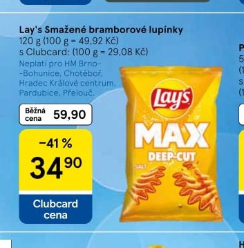 Lay's Smažené bramborové lupínky