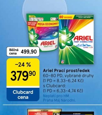 Ariel Prací prostředek
