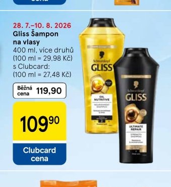 Gliss Šampon na vlasy