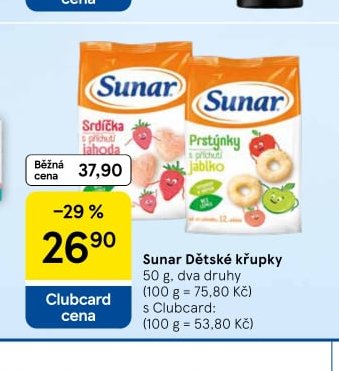 Sunar Dětské křupky