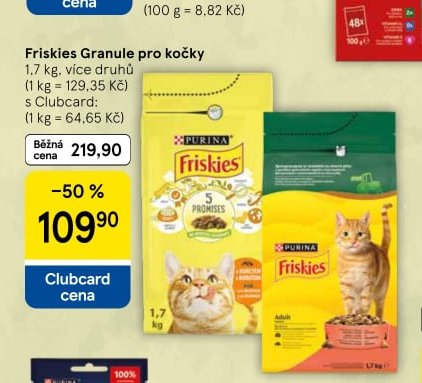 Friskies Granule pro kočky 1,7kg
