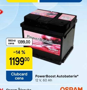 PowerBoost Autobaterie