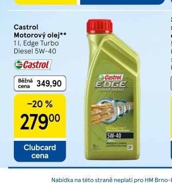 Castrol Motorový olej