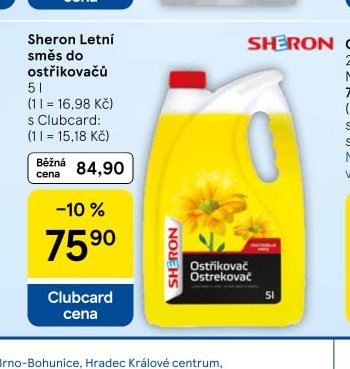 Sheron Letní směs do ostřikovačů