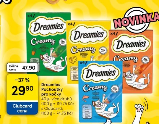 Dreamies Creamy pro kočky 40 g