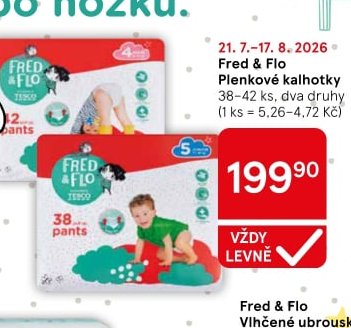 Fred & Flo Plenkové kalhotky