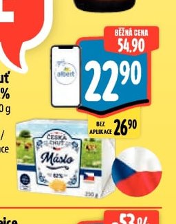Česká chuť Máslo 82%