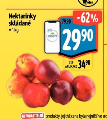 Nektarinky skládané