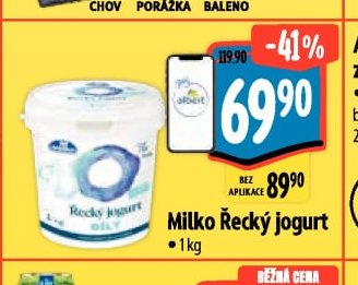 Milko Řecký jogurt